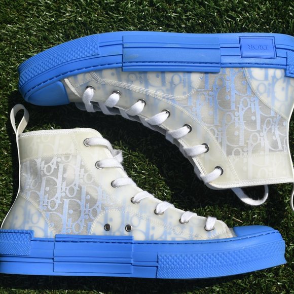 Dior B23 High Top Gradient Blue (Size 9.5) - Picture 3 of 4